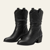 Velira Footwear Women Juoda / 6.0 Sierra Slouch-Detail Aulinukai
