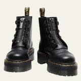 Velira Footwear Women Kamen Zip-Front Platform Batas