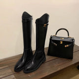 Velira Footwear Women Madrid odiniai aukšti batai