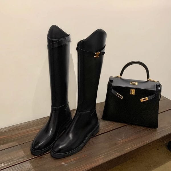 Velira Footwear Women Madrid odiniai aukšti batai