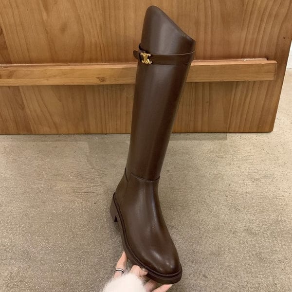 Velira Footwear Women Madrid odiniai aukšti batai
