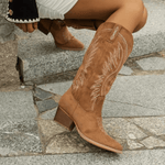 Velira Footwear Women Maren Siuvinėtos Vakarų Batai