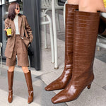 Velira Footwear Women Marseilio Croc Aukštas Batas