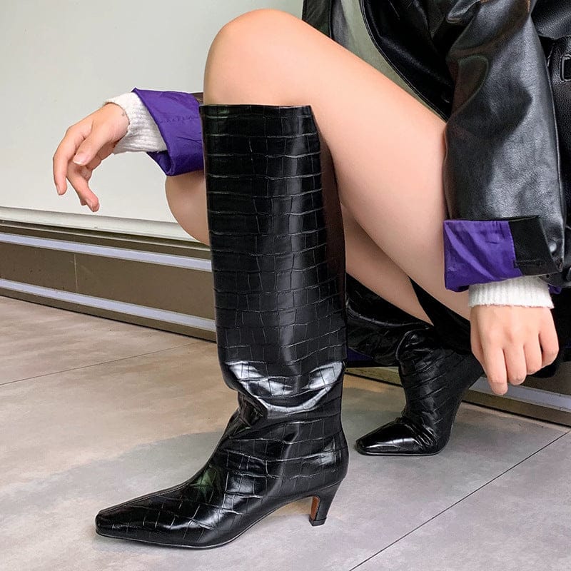 Velira Footwear Women Marseilio Croc Aukštas Batas