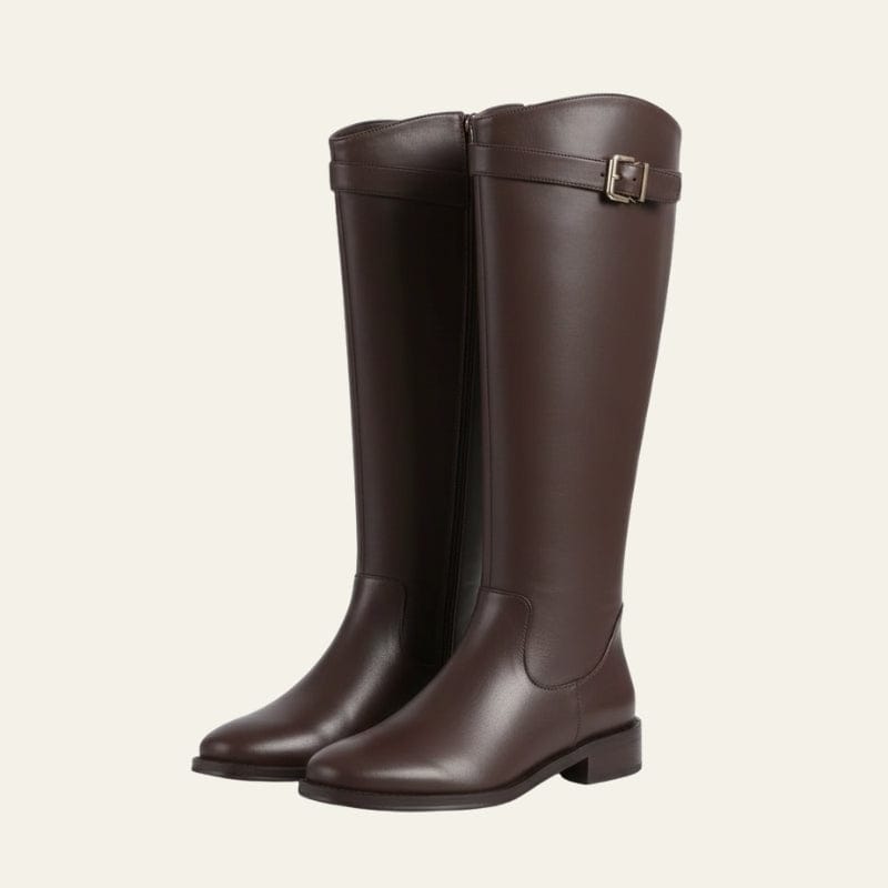 Velira Footwear Women Milano Ekvestrianiai Odiniai Batai