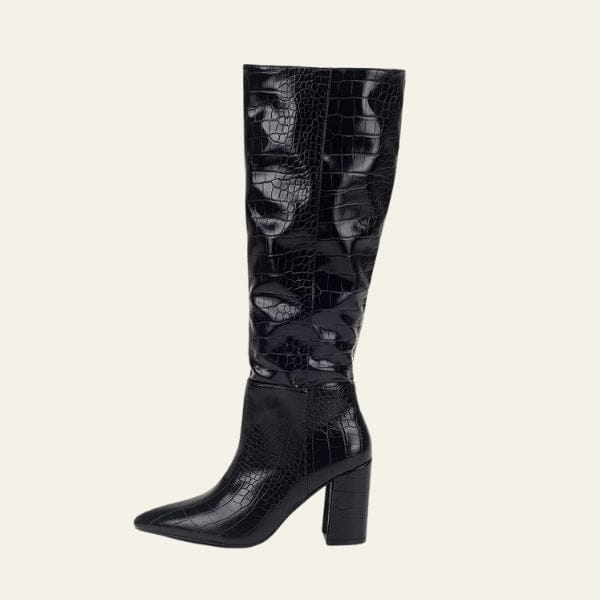 Velira Footwear Women Milano krokodilo rašto aukštakulniai batai