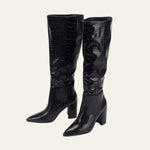 Velira Footwear Women Milano krokodilo rašto aukštakulniai batai