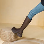 Velira Footwear Women Milano odiniai kelių ilgio batai