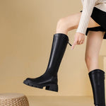 Velira Footwear Women Milano odiniai kelių ilgio batai