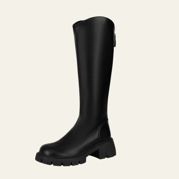 Velira Footwear Women Milano odiniai kelių ilgio batai