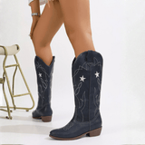 Velira Footwear Women Odesos Siuvinėti Kelnių Batai