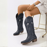 Velira Footwear Women Odesos Siuvinėti Kelnių Batai