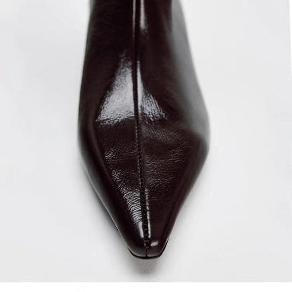 Velira Footwear Women Paryžiaus patentuotas odinis botas