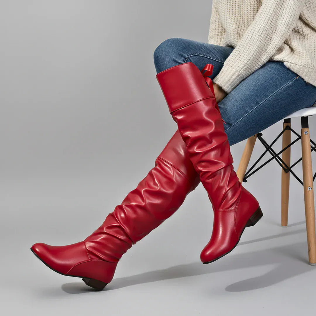 Velira Footwear Women Raudona / 5.0 Alpine Slouchy Virškelio Batai