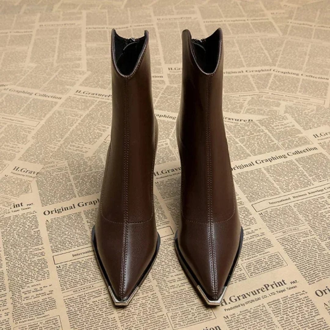 Velira Footwear Women Riviera Blokinio Kulno Užtrauktuko Aulinukai