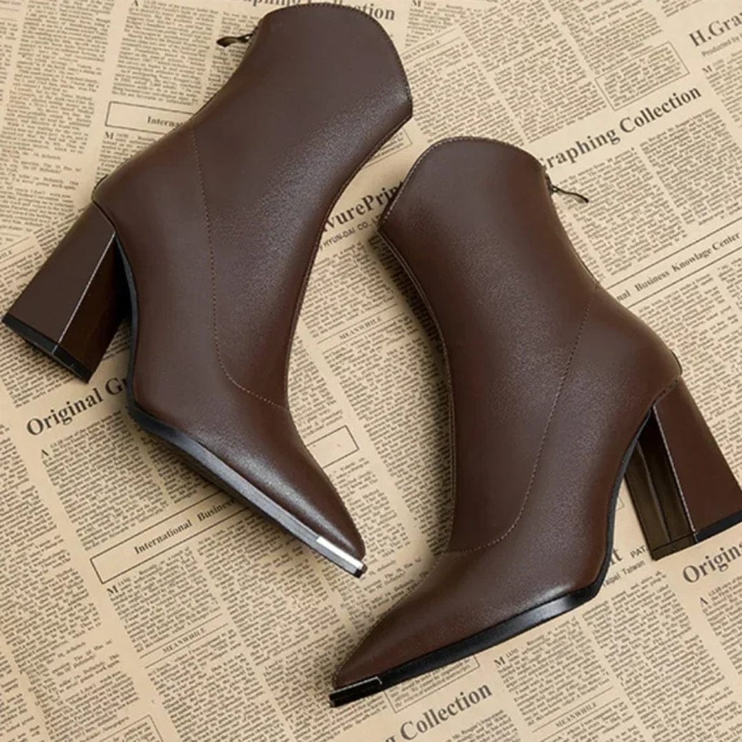 Velira Footwear Women Riviera Blokinio Kulno Užtrauktuko Aulinukai
