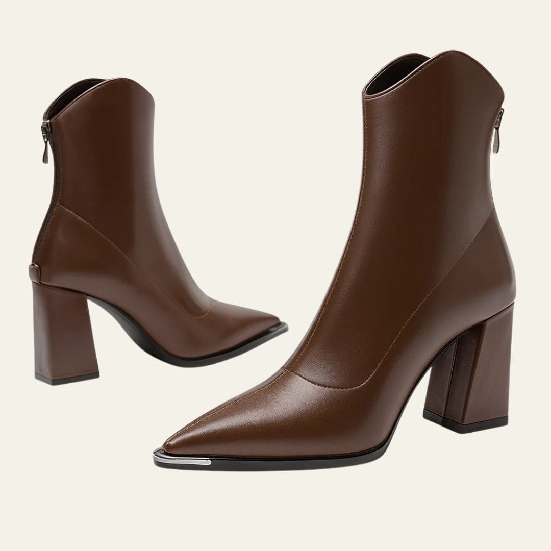Velira Footwear Women Riviera Blokinio Kulno Užtrauktuko Aulinukai
