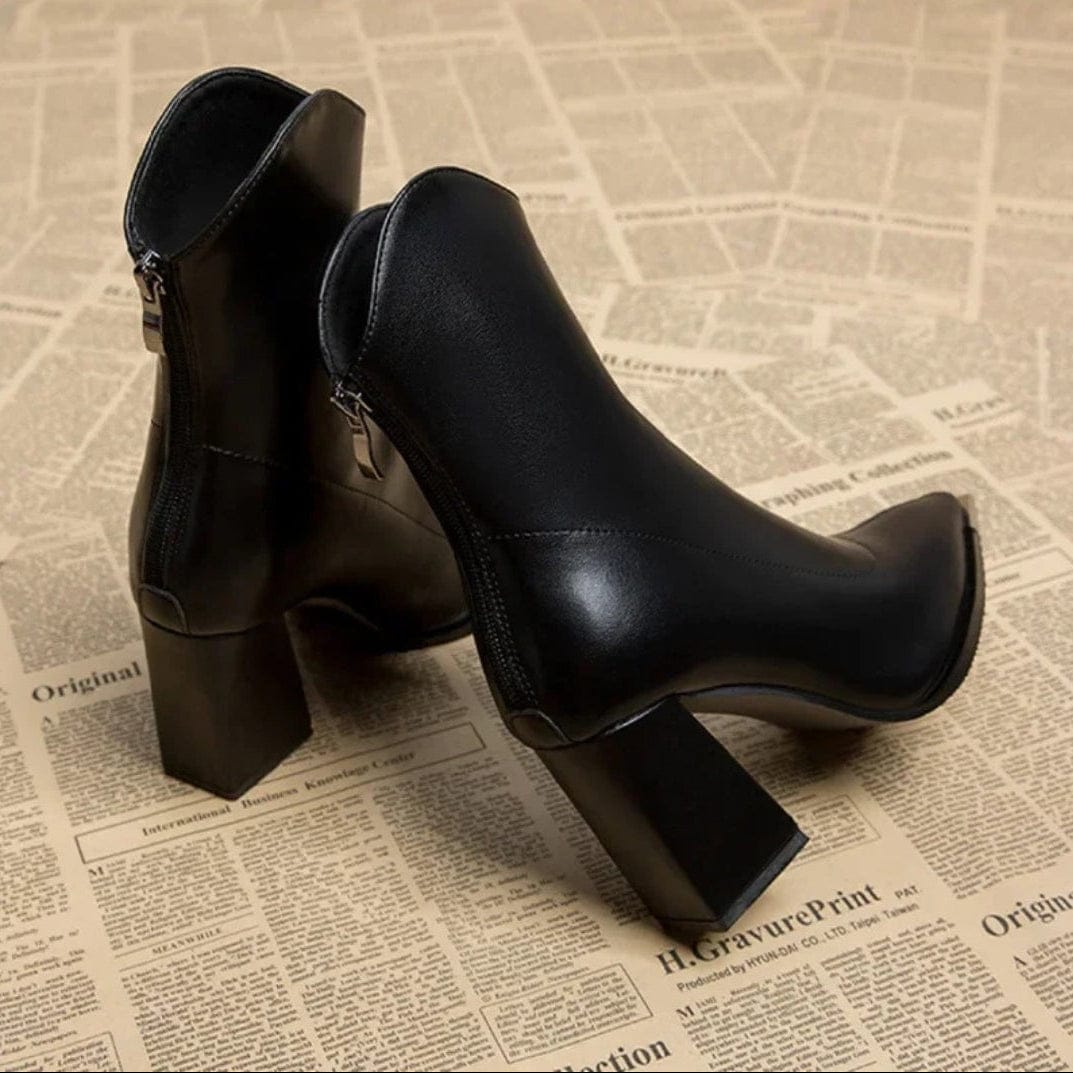 Velira Footwear Women Riviera Blokinio Kulno Užtrauktuko Aulinukai
