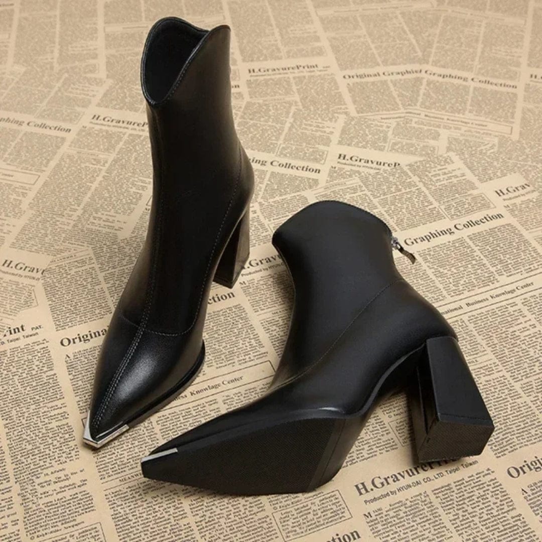 Velira Footwear Women Riviera Blokinio Kulno Užtrauktuko Aulinukai