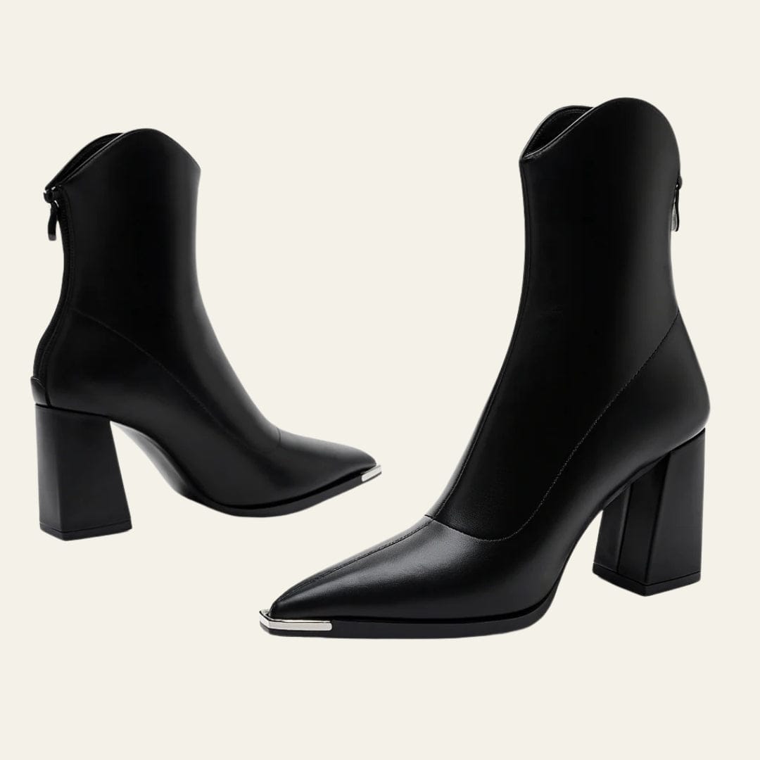 Velira Footwear Women Riviera Blokinio Kulno Užtrauktuko Aulinukai