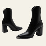 Velira Footwear Women Riviera Blokinio Kulno Užtrauktuko Aulinukai