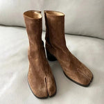 Velira Footwear Women Ruda / 5.0 Kyoto Pusiau Pirštų Blokuotas Kulnas Kulknys Batai