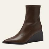 Velira Footwear Women Ruda / 5.0 Liono odiniai platforminiai batai