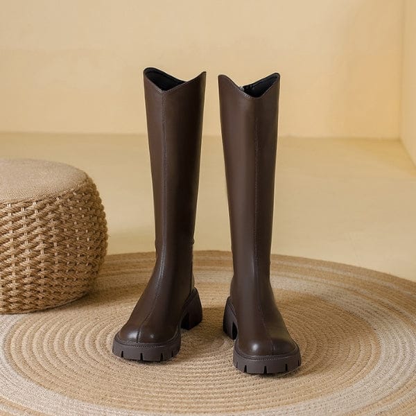 Velira Footwear Women Ruda / 5.0 Milano odiniai kelių ilgio batai