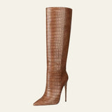 Velira Footwear Women Ruda / 5.0 Prahos Akmens Stiletto Batai