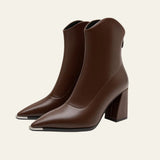 Velira Footwear Women Ruda / 5.0 Riviera Blokinio Kulno Užtrauktuko Aulinukai