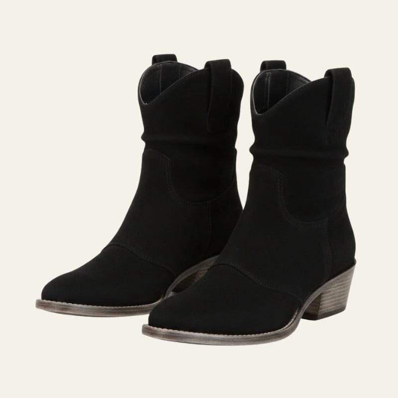Velira Footwear Women Sedona Suede-Touch Vakarų Apykaklės Batas