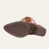 Velira Footwear Women Sedona Vakarų Siuvinėtos Kelių Ilgio Batai