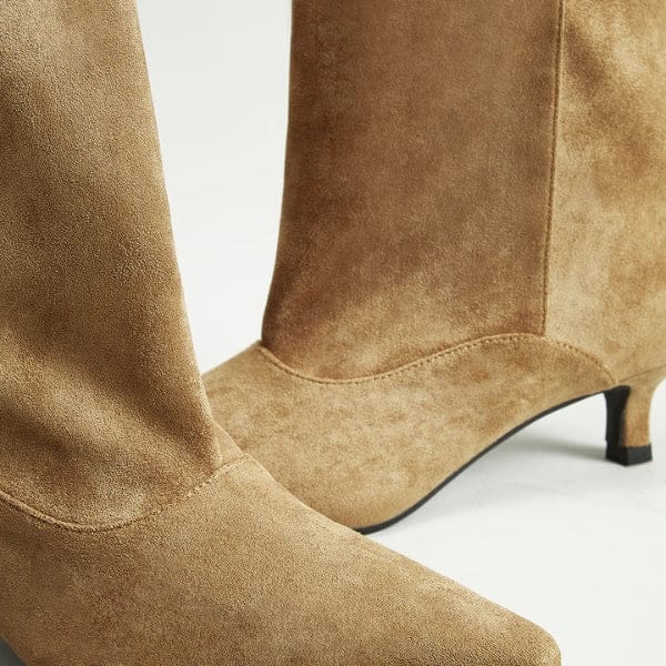 Velira Footwear Women Siena Aštriu Pirštu Kelio Ilgio Batai