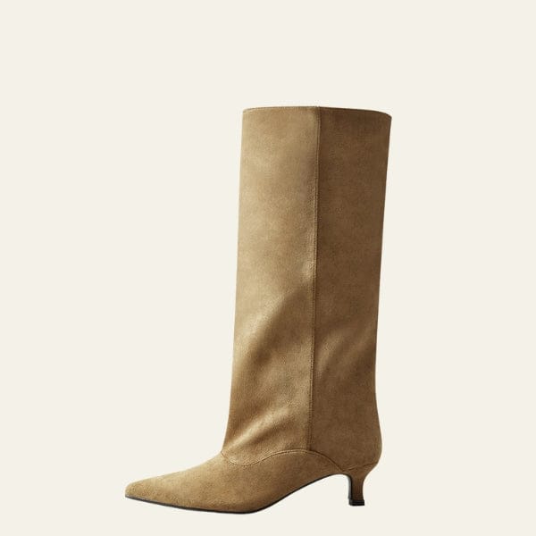 Velira Footwear Women Siena Aštriu Pirštu Kelio Ilgio Batai