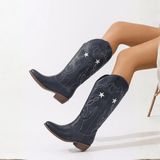 Velira Footwear Women Šviesiai mėlyna / 6.0 Odesos Siuvinėti Kelnių Batai