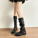 Velira Footwear Women Valensijos kelių vamzdiniai batai