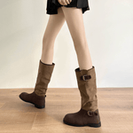 Velira Footwear Women Valensijos kelių vamzdiniai batai