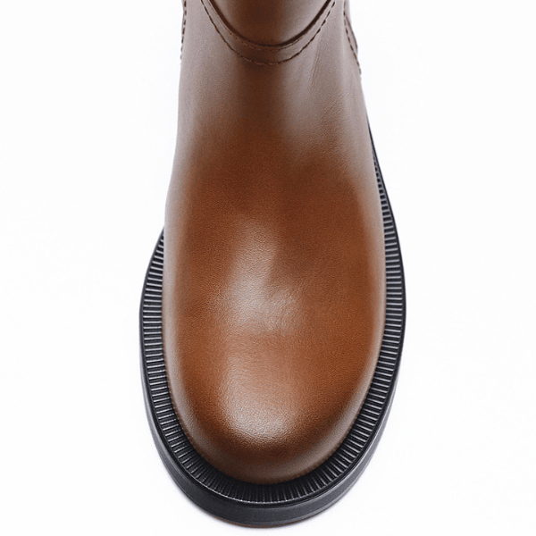 Velira Footwear Women Valensijos odiniai kelio batai