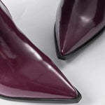 Velira Footwear Women Verona Gloss Slouch Kelnių Batai
