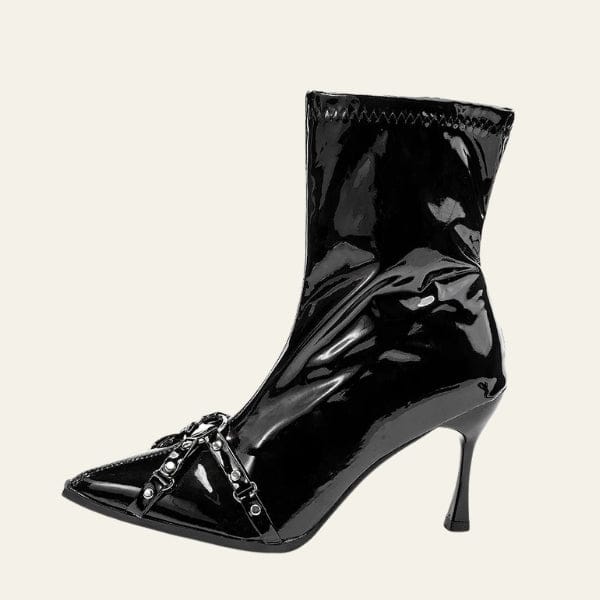 Velira Footwear Women Vidurnakčio naginėmis diržais apauti batai
