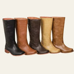 Velira Footwear Women Viena Odinė Kelio Batai