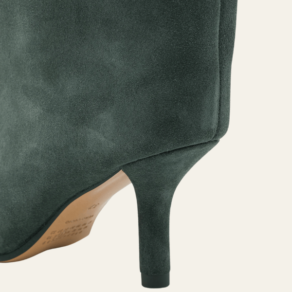 Velira Footwear Women Vienos Suede Kelių Ilgio Batai