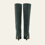 Velira Footwear Women Vienos Suede Kelių Ilgio Batai
