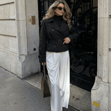 Velira High-Neck Belted Trench Coat | Isabelle Aukštos Kaklo Diržinis Paltas | Izabelė