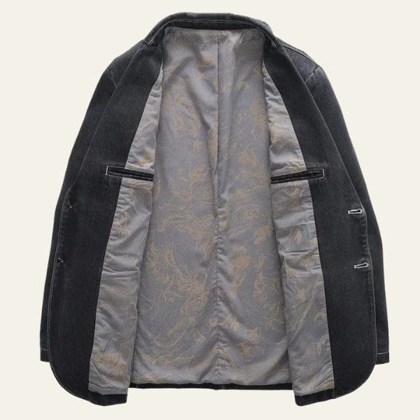 Velira Jackets & Overcoats Hudson Plaunamas Džinsinis Švarkas