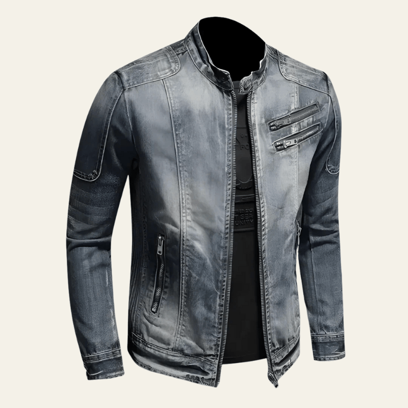 Velira Jackets & Overcoats Marseilio džinsinis švarkas
