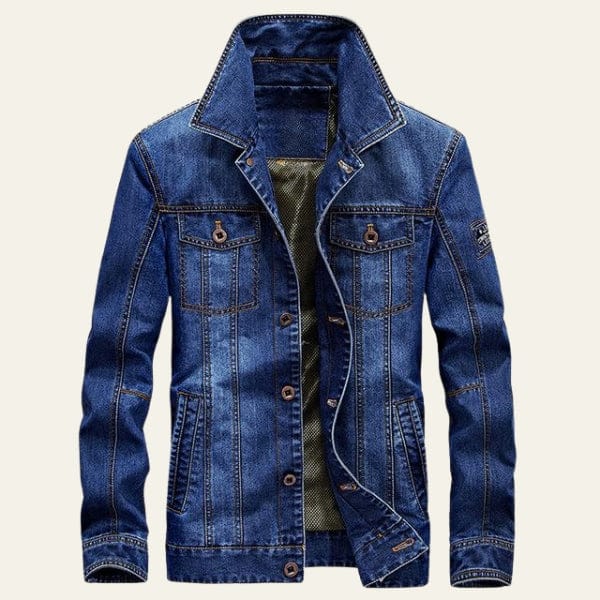 Velira Jackets & Overcoats Mėlyna / M Dakota Vintage Džinsinis Švarkas