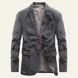 Velira Jackets & Overcoats Pilka / S Hudson Plaunamas Džinsinis Švarkas