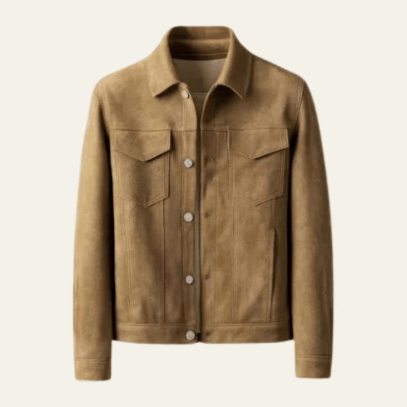 Velira Jackets & Overcoats Ruda / M Vienos Vienos Stretch Suede Lapelekas