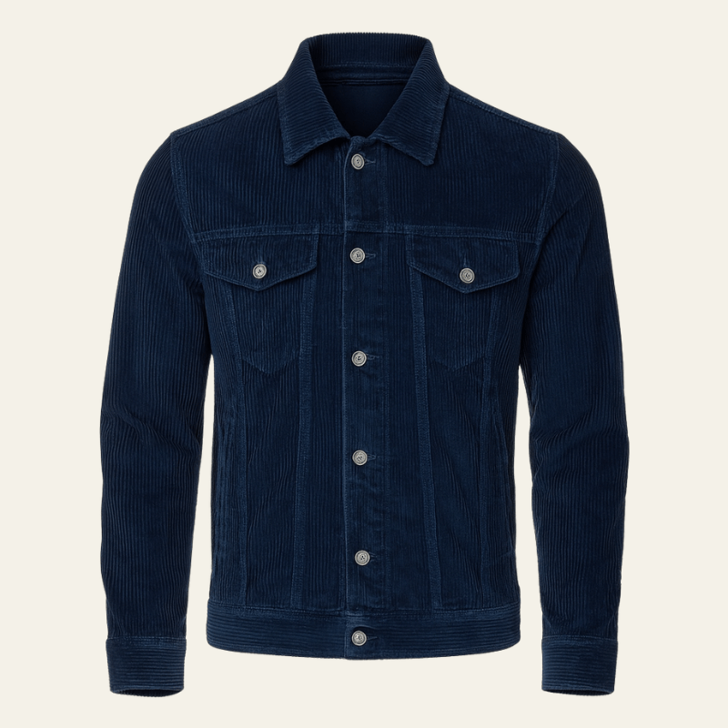 Velira Jackets & Overcoats Tamsiai Mėlyna / S Verona Kordūrinė Striukė